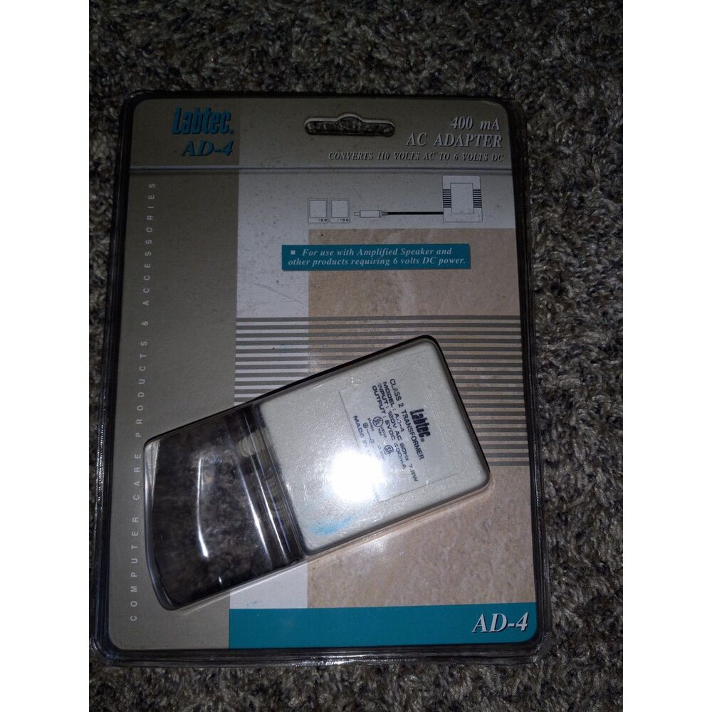 Labtec 400 MA AC Adapter - Picture 2 of 3